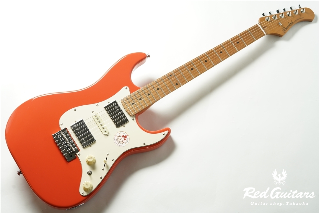 Bacchus GS-4DX RSM/M - Fiesta Red | Red Guitars Online Store